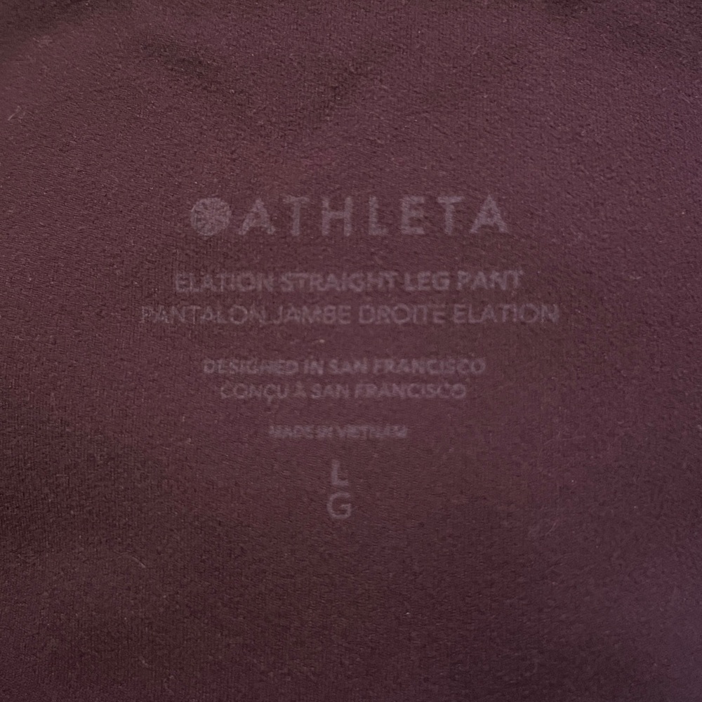 Athleta Elation Straight Leg Pant - Large - Picture 6 of 8